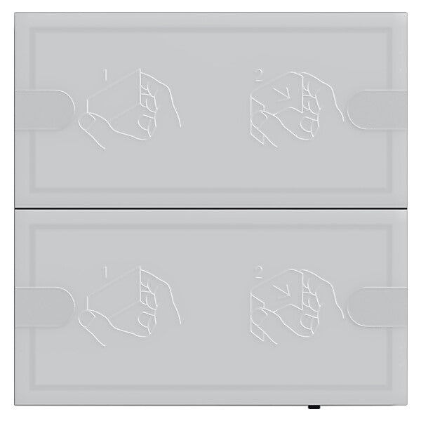 Gira KNX Tastsensor 4 Komf. 2f TS4 anthr. 5002028